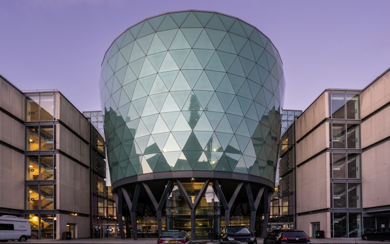 Office campus car park design, Bristol